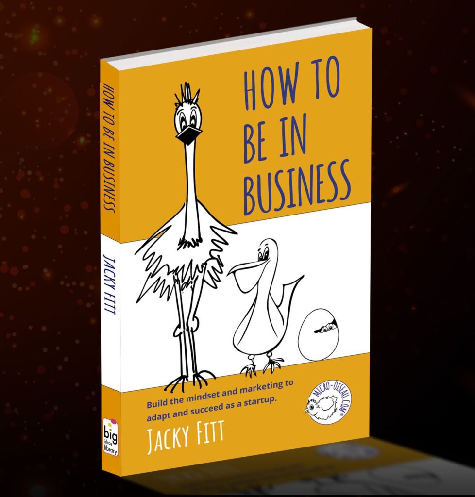 'How to Be in Business' reader reviews | book by Jacky Fitt for startups and new enterprise